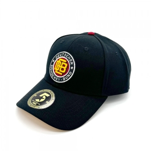DEB - Curved Cap black - colored Logo